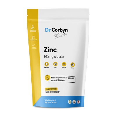 Dr Corbyn Zinc Citrate Tablets