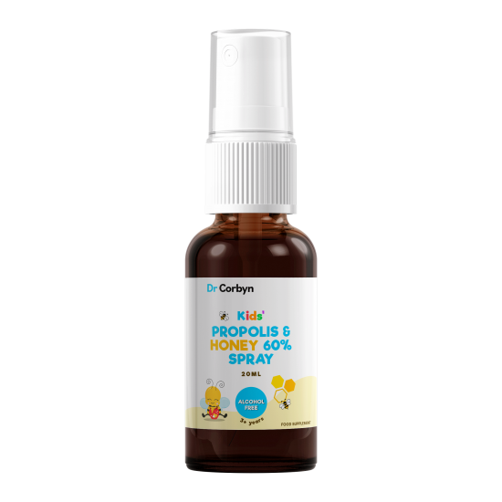 Kids' Propolis + Honey 60% Spray